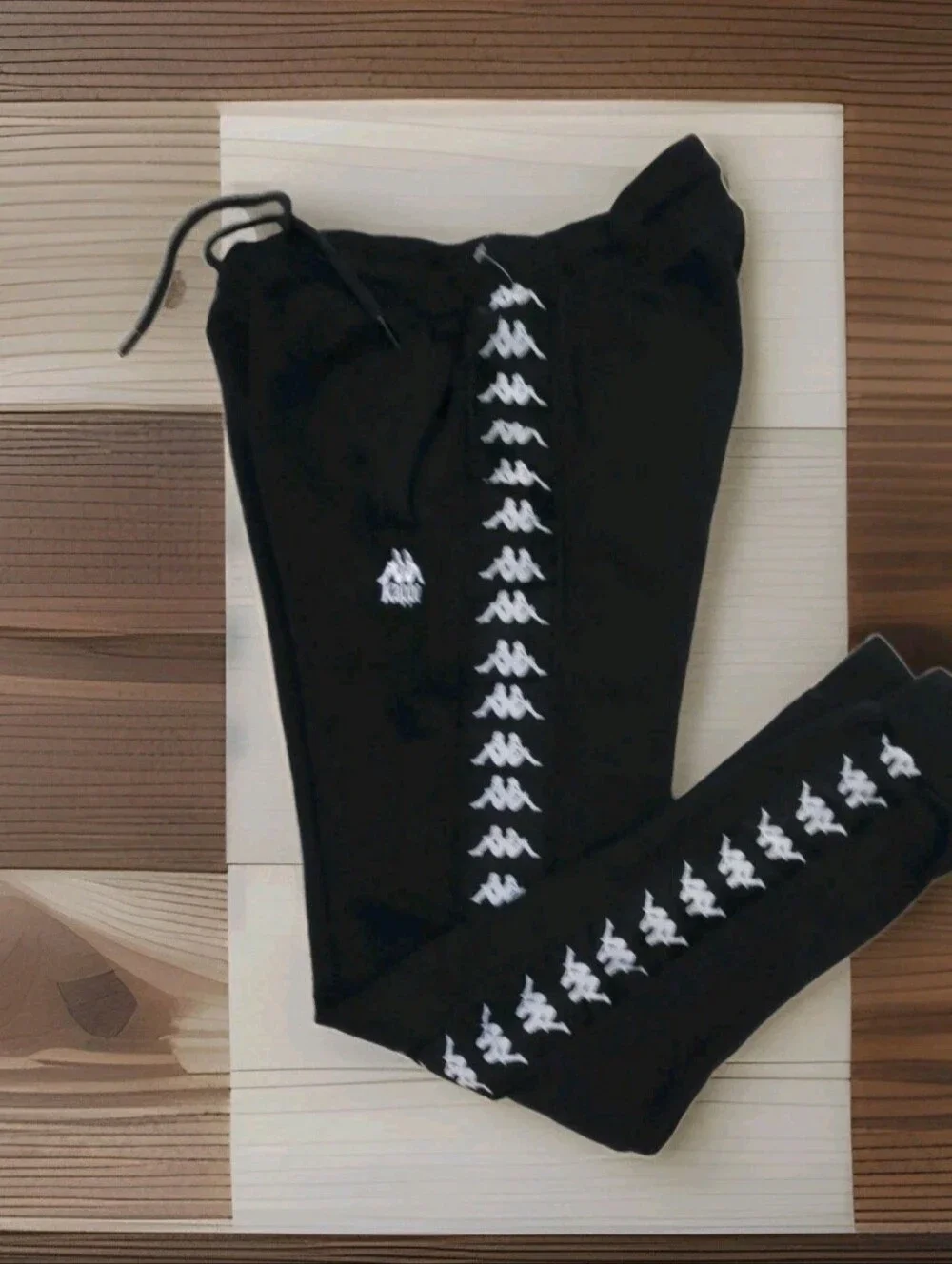 Kappa black joggers
